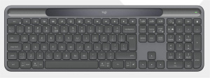 Клавиатура Logitech Slim Solar+ 920013779, графитовая