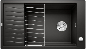 Кухонная мойка Blanco Elon XL 8 S Silgranit PuraDur 525885, черный
