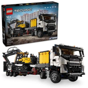 Lego Technic 42175 Грузовик Volvo FMX и экскаватор EC230