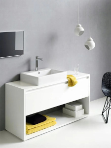 Однорычажный смеситель для раковины без сливного комплекта Hansgrohe Metris 200 31185000, хром