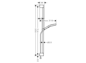 Душевой набор Hansgrohe Rainfinity 28744990 золотой