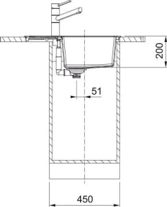Кухонная раковина Franke Sirius S2D 611-62 143.0618.665, оникс