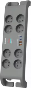 Удлинитель Philips USB-A 2x USB-C 30W GaN