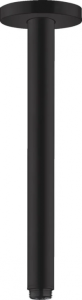 Потолочное подключение Hansgrohe S 300мм DN15 27389670, матовый черный