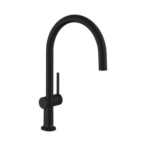 Кухонный смеситель Hansgrohe Talis M54 72843670, черный матовый
