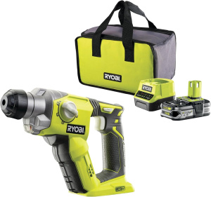 Аккумуляторный молоток RYOBI R18Sds-125S с АКБ и ЗУ
