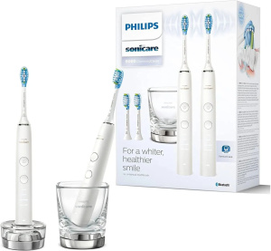 Электрическая зубная щетка Philips Sonicare DiamondClean Series 9000 HX9914/62, белый