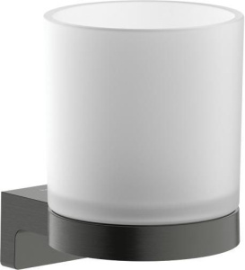Подставка для зубных щеток Hansgrohe AddStoris S 41769340, черный хром