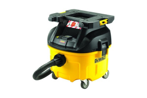 Профессиональный пылесос DeWALT DWV901L, 1400 Вт, желтый/черный