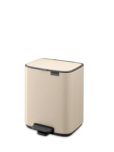 Мусорное ведро с педалью Brabantia 237829 4л, бежевое