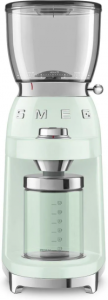 Кофемолка электрическая Smeg CGF11, зеленая