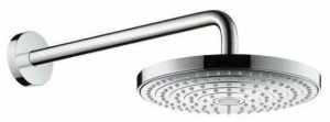 Верхний душ Hansgrohe Raindance Select S 240 2jet с рукояткой 390 мм 26466400 хром/белый