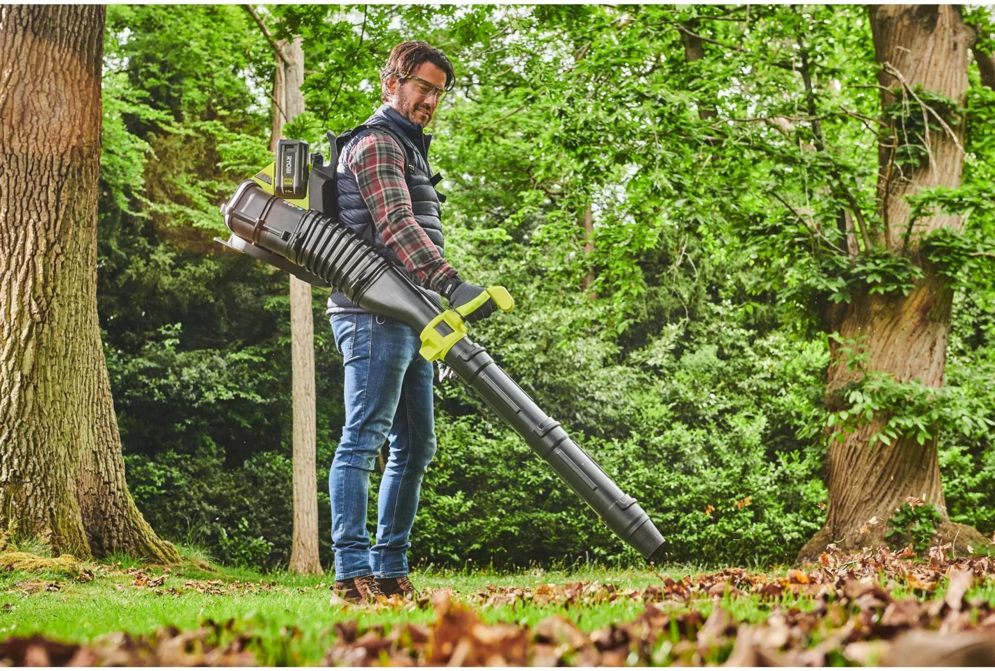Аккумуляторная воздуходувка RYOBI WHISPER 36V без АКБ и ЗУ
