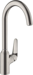Смеситель для кухни Hansgrohe M421-H220 71802800, матовая сталь
