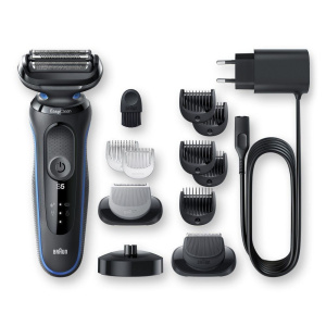 Электробритва Braun 51-B4650CS Series 5, черный/синий