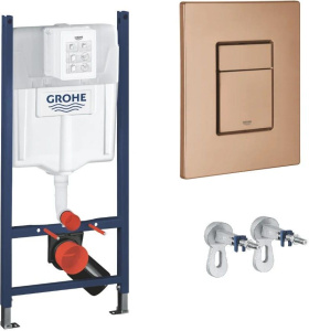 Инсталляция для унитаза Grohe Rapid SL 38840000+3855800M+38732DL0