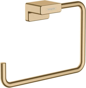 Держатель полотенец Hansgrohe AddStoris Ring 41754140, бронза