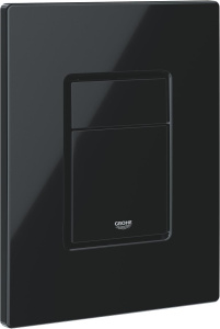Кнопка смыва Grohe Even глянцевая черная накладка на слив 38966KV0