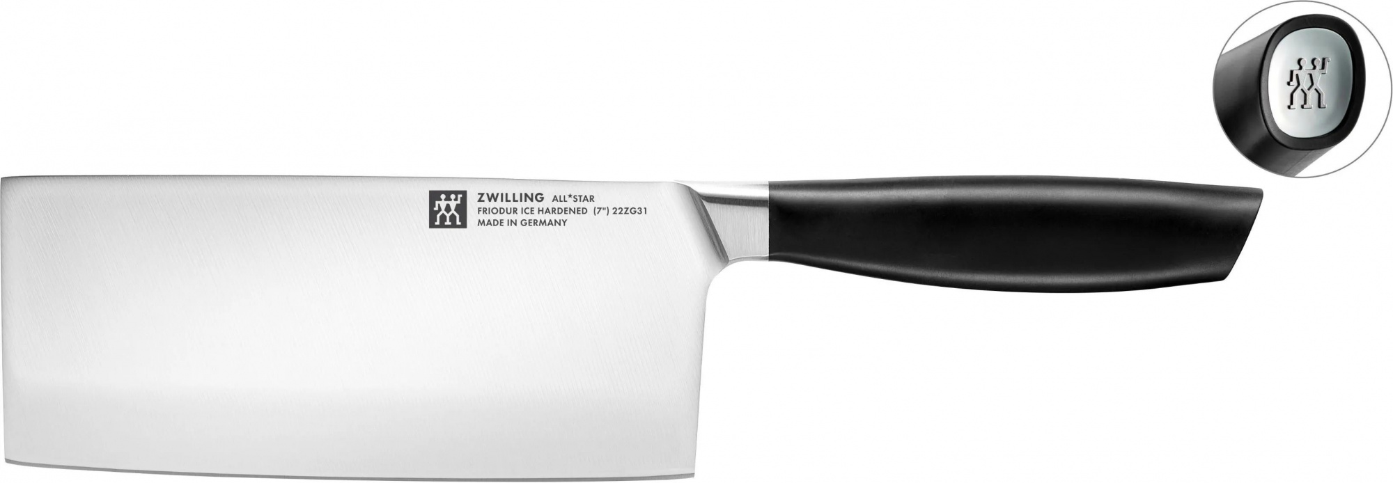 Китайский тесак Zwilling All Star Silver 337821840