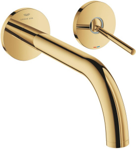 Смеситель для раковины Grohe Atrio 29406GL0, золото