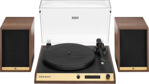 Виниловый проигрыватель Crosley C72 C72AWA4, коричневый