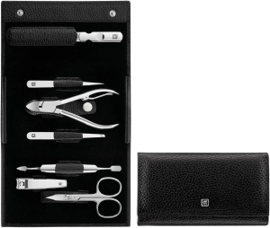 Маникюрный набор 7 предметов INOX, черный, Zwilling J.A. Henckels, 97682-004