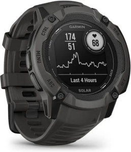 Смарт-часы Garmin Instinct 2X Solar Graphite Солнечный графит