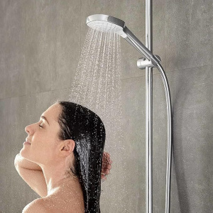 Душевой комплект Hansgrohe Croma Select E Vario Combi 0,65м 27081400, белый/хром