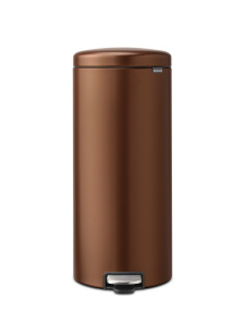 Мусорное ведро с педалью Brabantia NewIcon 238789, 30 л, тёплая бронза