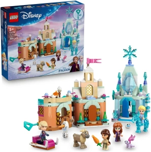 Конструктор LEGO Disney 43278 Мини-замок Эренделла и ледяной дворец Эльзы