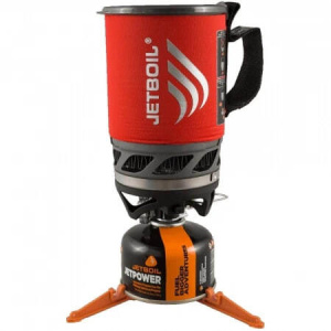 Туристическая плита Jetboil Micromo Tamale 2926, красный, чёрный, оранжевый