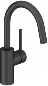 Смеситель для раковины Kludi Bozz 380283976, матовый черный