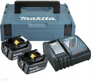 Комплект аккумуляторов и зарядного устройства Makita BL1850BX2
