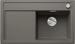Кухонная мойка Blanco Zenar 45 S Silgranit 527361, вулканический серый