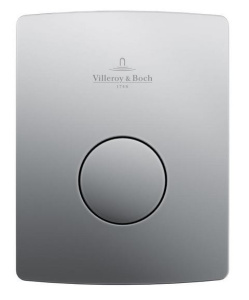 Клавишасмыва для писсуара Villeroy & Boch ViConnect 100SU матовый хром 92194469