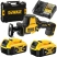 Аккумуляторная сабельная пила DeWALT DCS369P2-QW, с АКБ и ЗУ