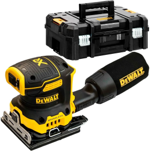 Аккумуляторная вибрационная шлифмашина DeWALT DCW200NT, без АКБ и ЗУ, в кейсе