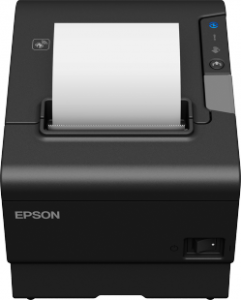 Принтер чековый Epson TM-T88VI C31CE94102A0 USB Ethernet RS-232, белый