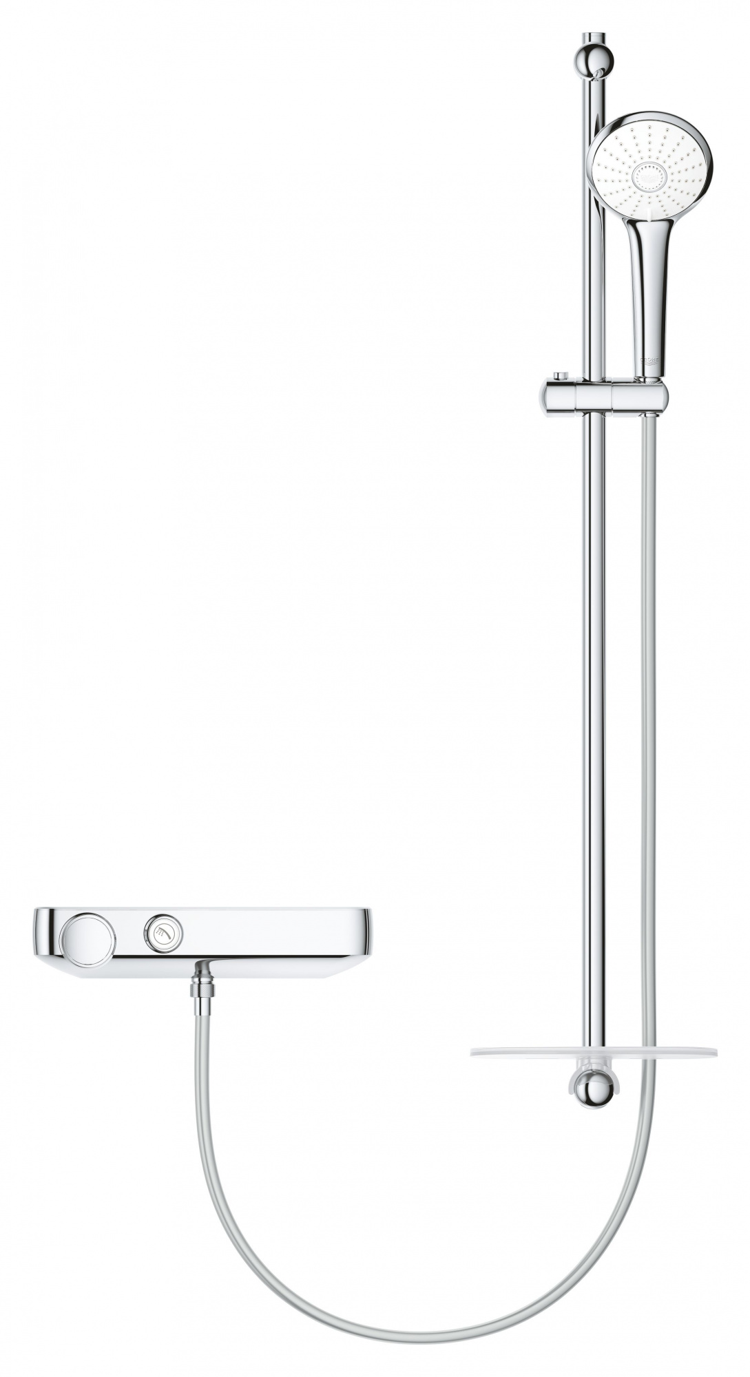 Душевой набор Grohe DN 15 + Grohtherm SmartControl 34721000