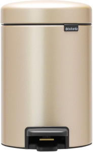 Мусорное ведро с педалью Brabantia NewIcon 304408 3л, шампань
