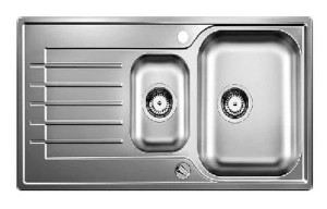 Кухонная мойка Blanco Zia 6S 514615, нержавеющая сталь