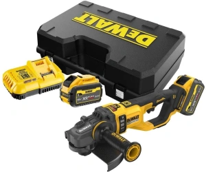 Аккумуляторная угловая шлифмашина DeWALT DCG460×2-QW в кейсе с АКБ и ЗУ