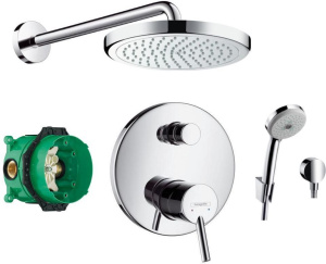 Душевой гарнитур Hansgrohe Talis S 26464000+27413000+27593000+27453000+32475000+01800180 3jet