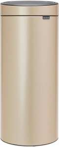 Мусорное ведро Brabantia Touch Bin 304507, 30 л, шампань