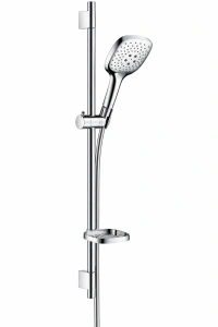 Душевой комплект Hansgrohe Raindance Select E 150 Unica S Puro 27857400, белый, хром