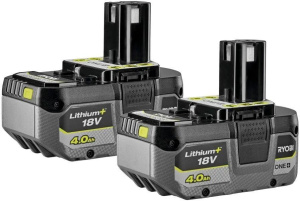 Аккумуляторы RYOBI RB1840X 2шт 18 V 4.0 Ah
