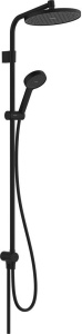 Душевая стойка Hansgrohe Activera S 28074670, чёрная матовая