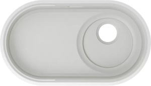 Кухонная Blanco Oovalon 700-U Velgranit Cloud 527990, белый
