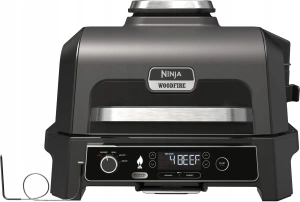 Электрический гриль Ninja Woodfire Pro XL OG850EU, 1395 см², термощуп для мяса