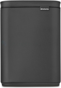 Мусорное ведро Brabantia Bo 233708, 4 л, чёрно-серое